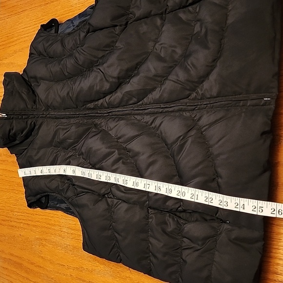 Nine West Black Quilted Vest with Stand-Up Collar - Picture 6 of 9